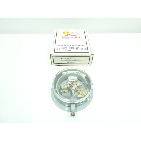 Mercoid 1/4IN 0-100PSI 120/240V-AC 120/240V-DC PRESSURE SWITCH DA-33-2-6 - main